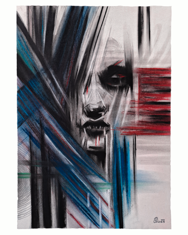 Hoy Me Miré a Mi Mismo | Pintura Original