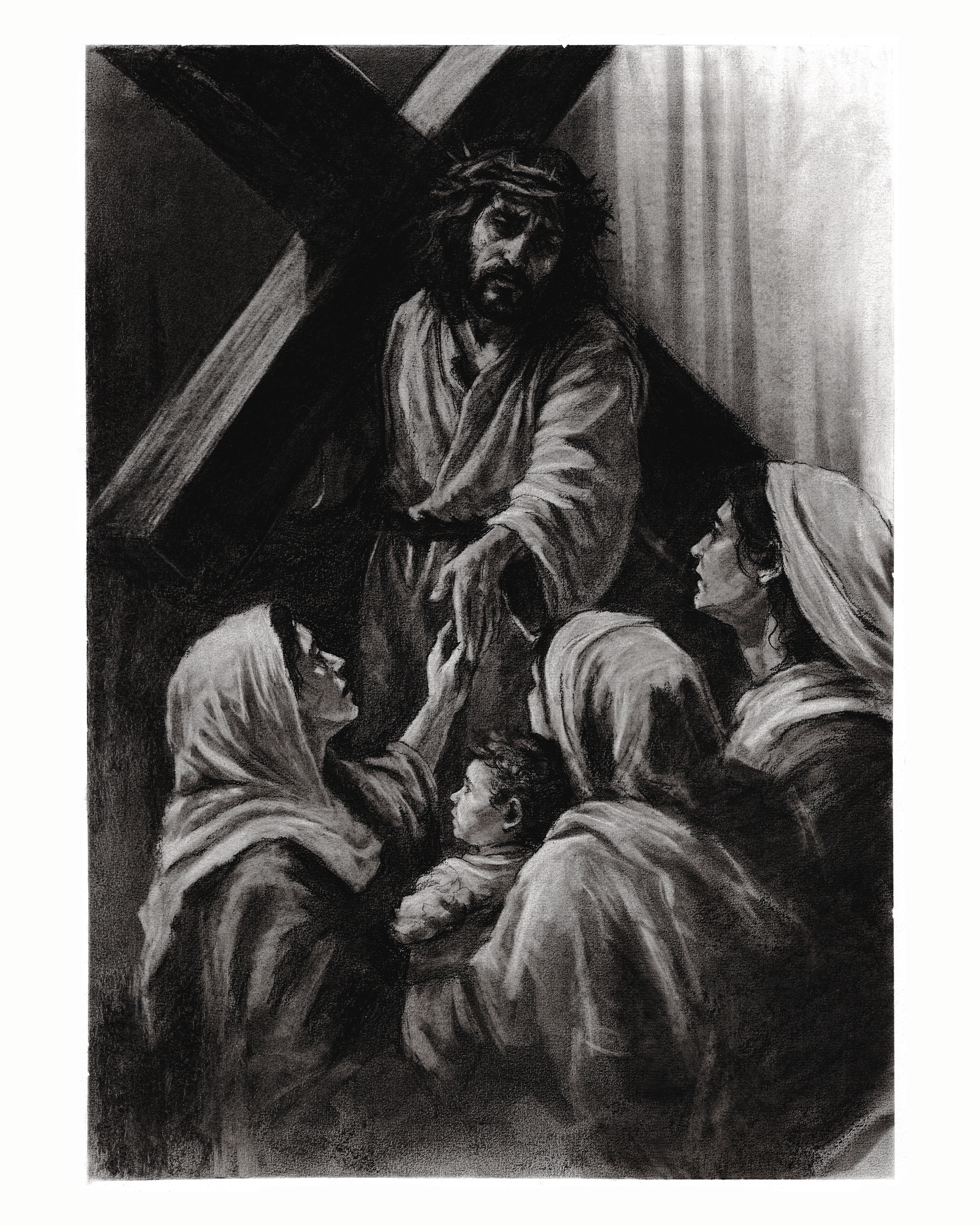 VIII Station of the Cross | Jesus meets the women of Jerusalem